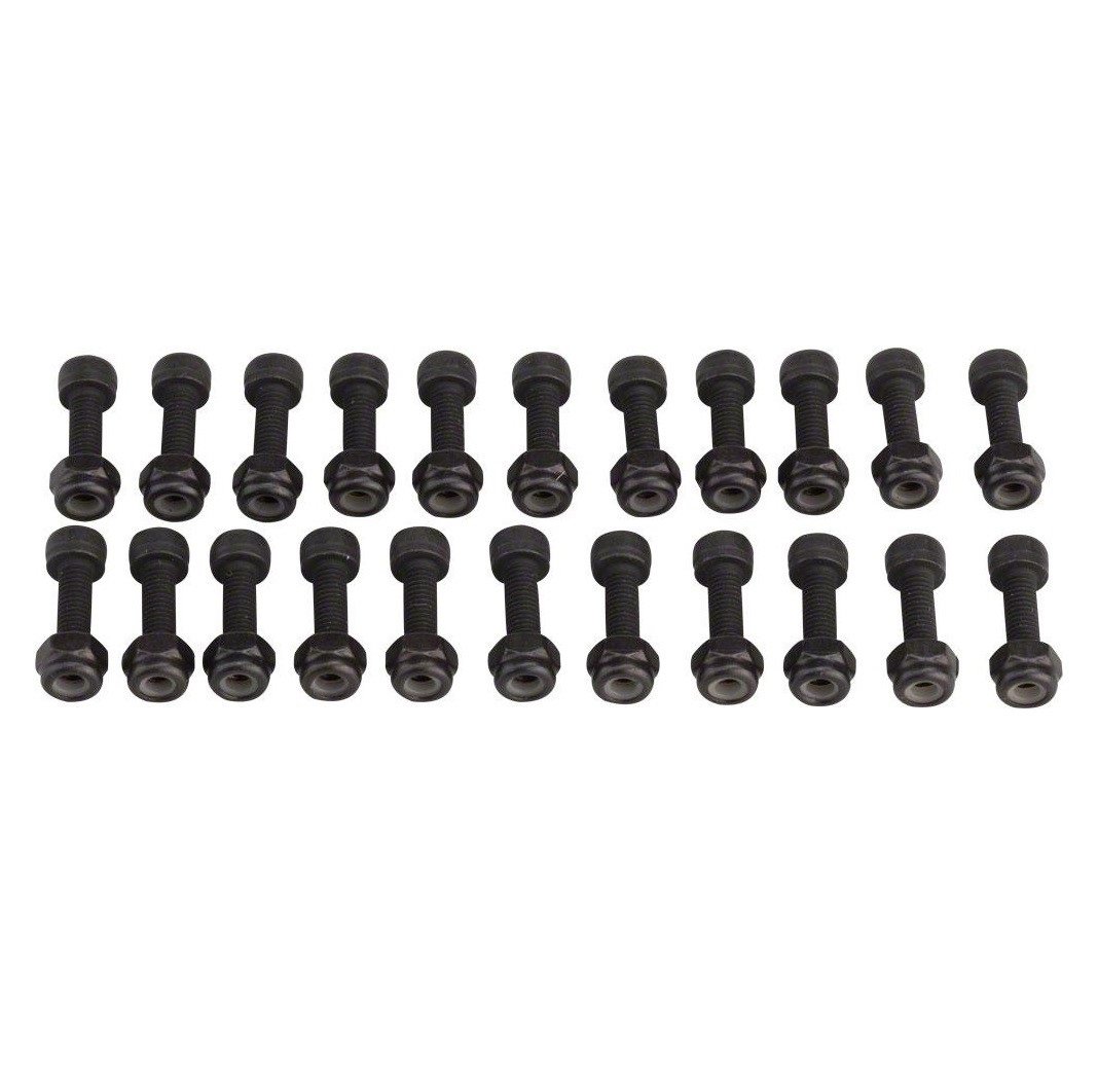 

Шипы к педалям E Thirteen Base Flat Pedal Pin Kit 22 Steel Pins/Nuts Black, PDS20-102