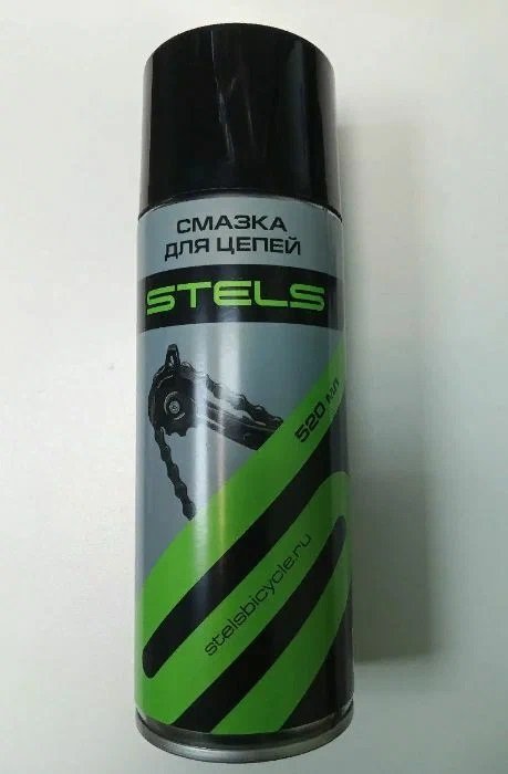 

Смазка STELS для велосипедных цепей WCC05/60 STELS, аэрозоль 520мл, 640029