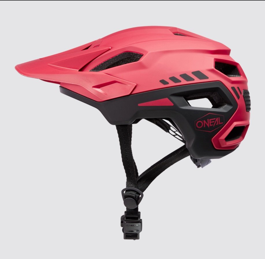 Шлем O'Neal TRAILFINDER SPLIT red/black S/M (54-58 cm), 0013-062 велошлем o´neal trailfinder rio v 22 54 58 см красный 0013 012