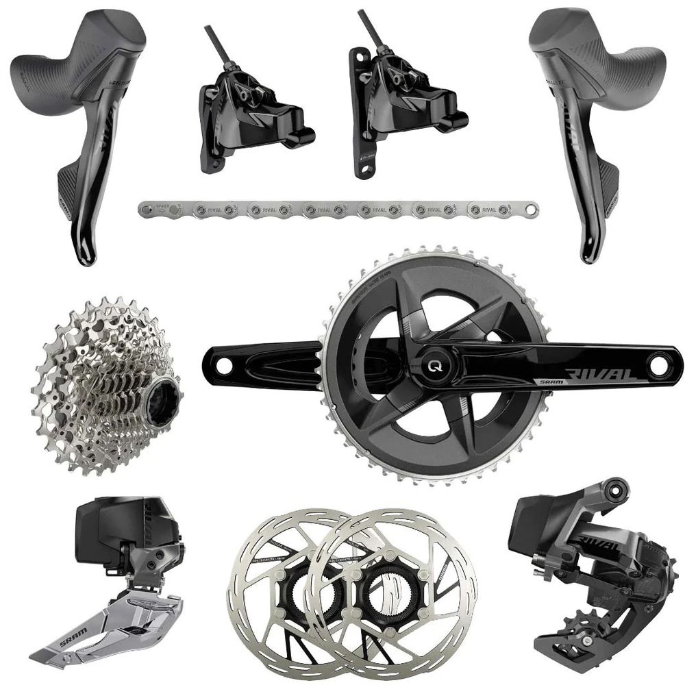 

Группа Sram Rival AXS Disc 172 x 40 10-44 12ск., 8360728270GRAV