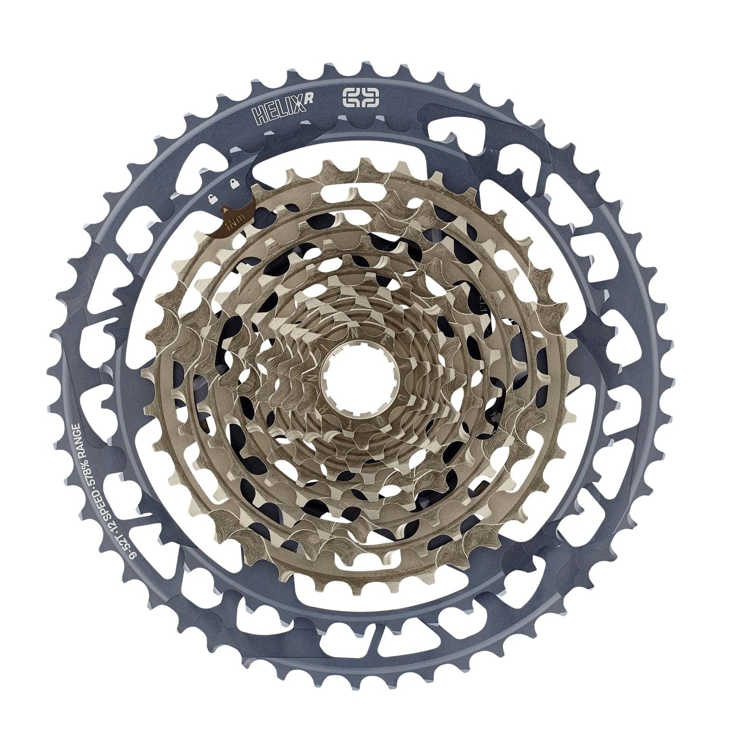 

Кассета E Thirteen Helix Race Cassette 9-52t 12-speed Grey, FW2HRA-122