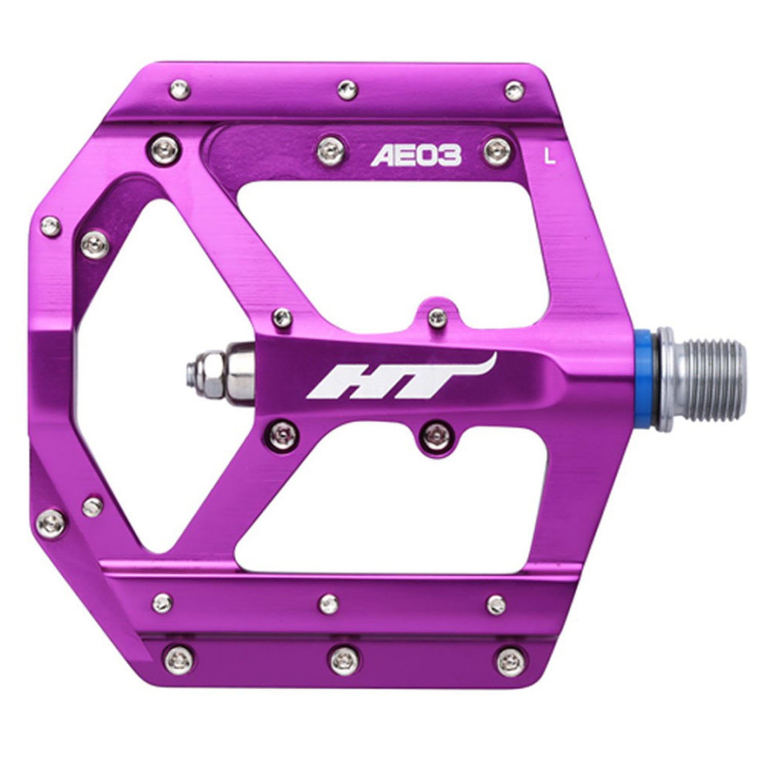 

Педали велосипедные HT AE03, 102x96x11 мм, Purple, AE03XX2J03G1X1, Фиолетовый