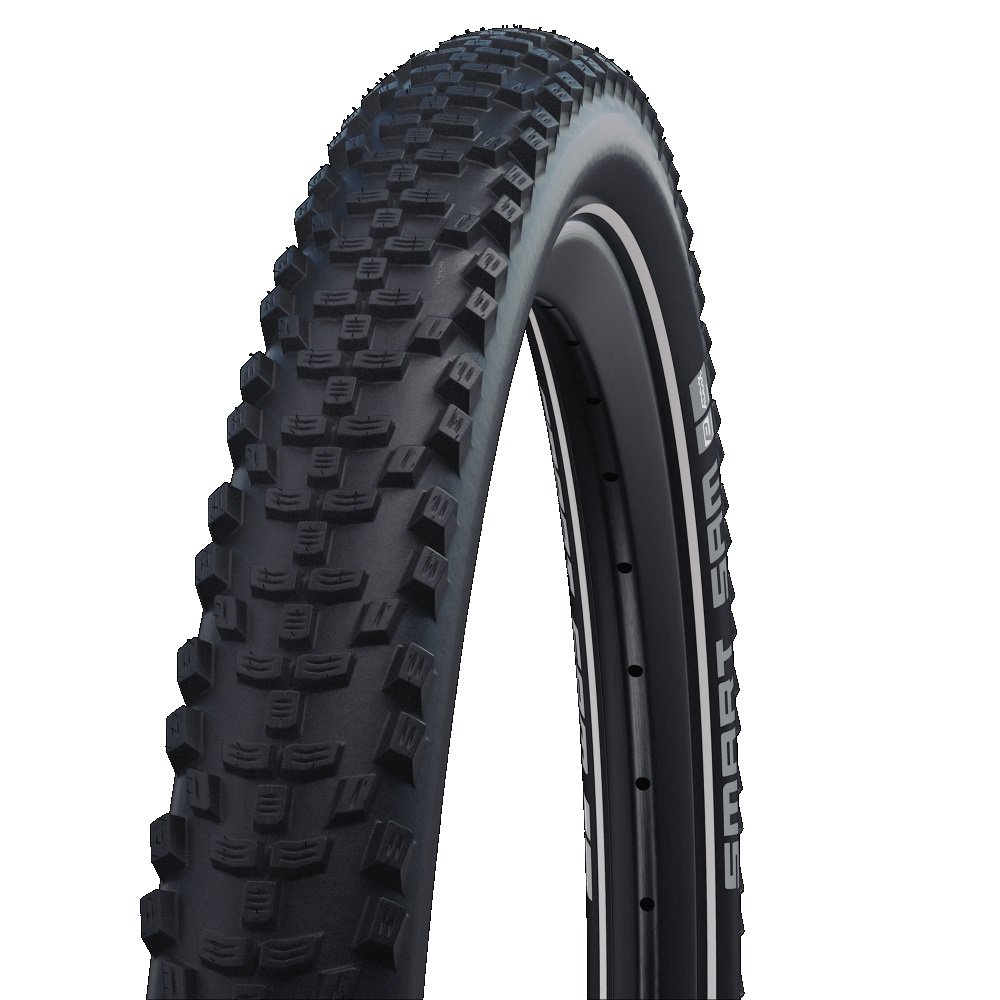 

Велопокрышка Schwalbe SMART SAM Performance Line 27.5x2.60, 67 EPI, 840 грамм, проволочный корд, компаунд ADDIX, 1115948, Черный