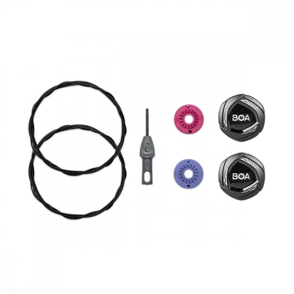 

Замок для обуви Fizik BOA® IP1 Dial прав.+левый, черный, 1200260