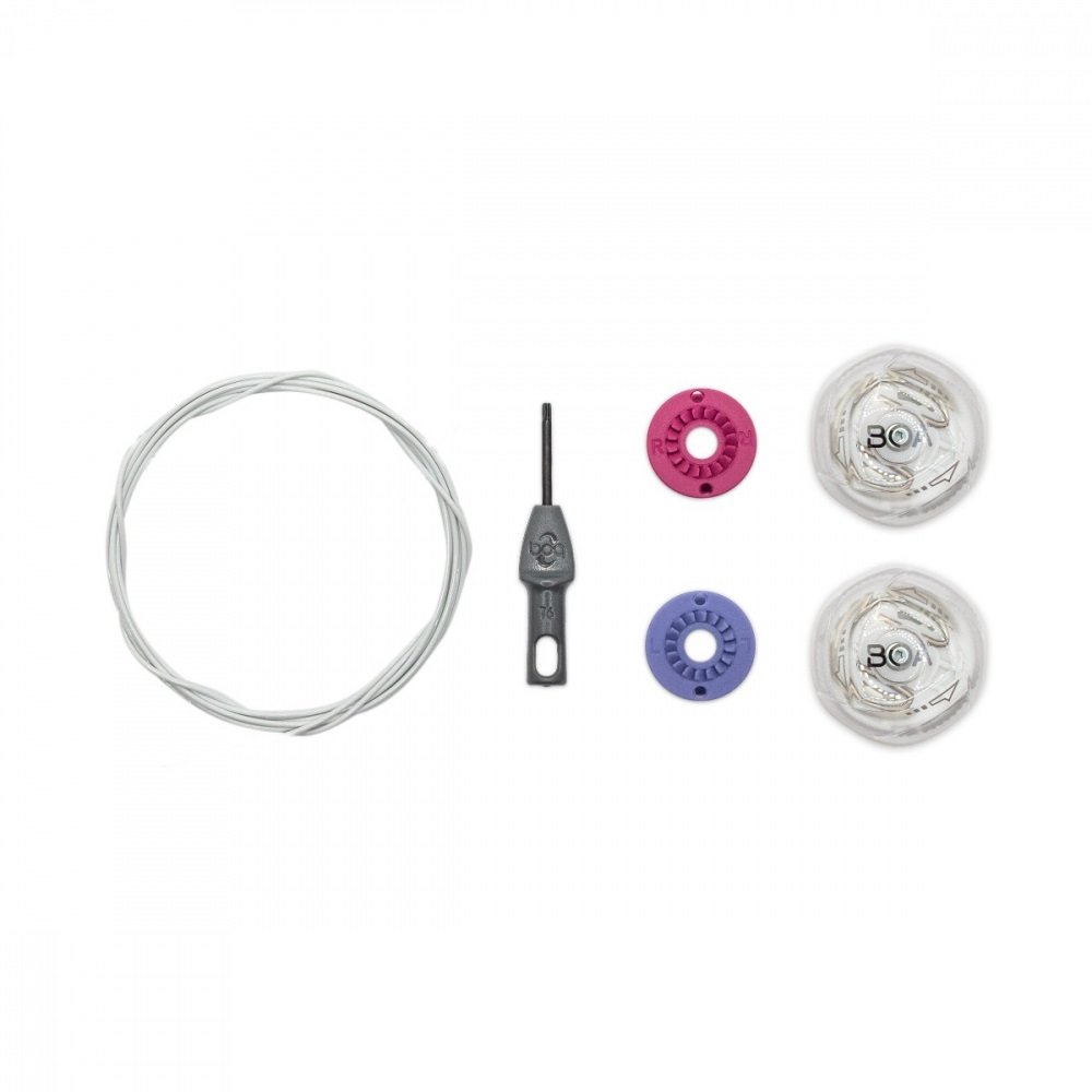 

Замок для обуви Fizik BOA® IP1 Dial прав.+левый, белый, 1200259