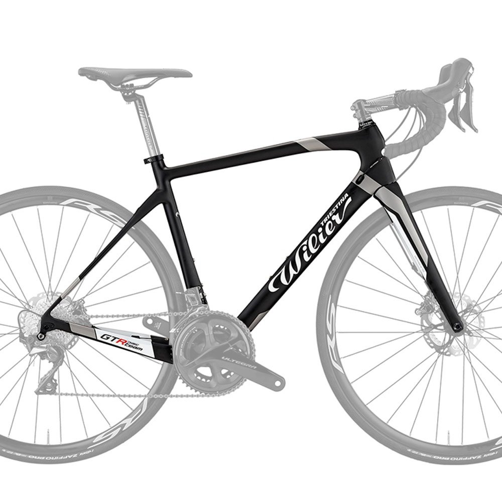 

Рама Wilier GTR Team Black White, Размер: L, Черный, E107