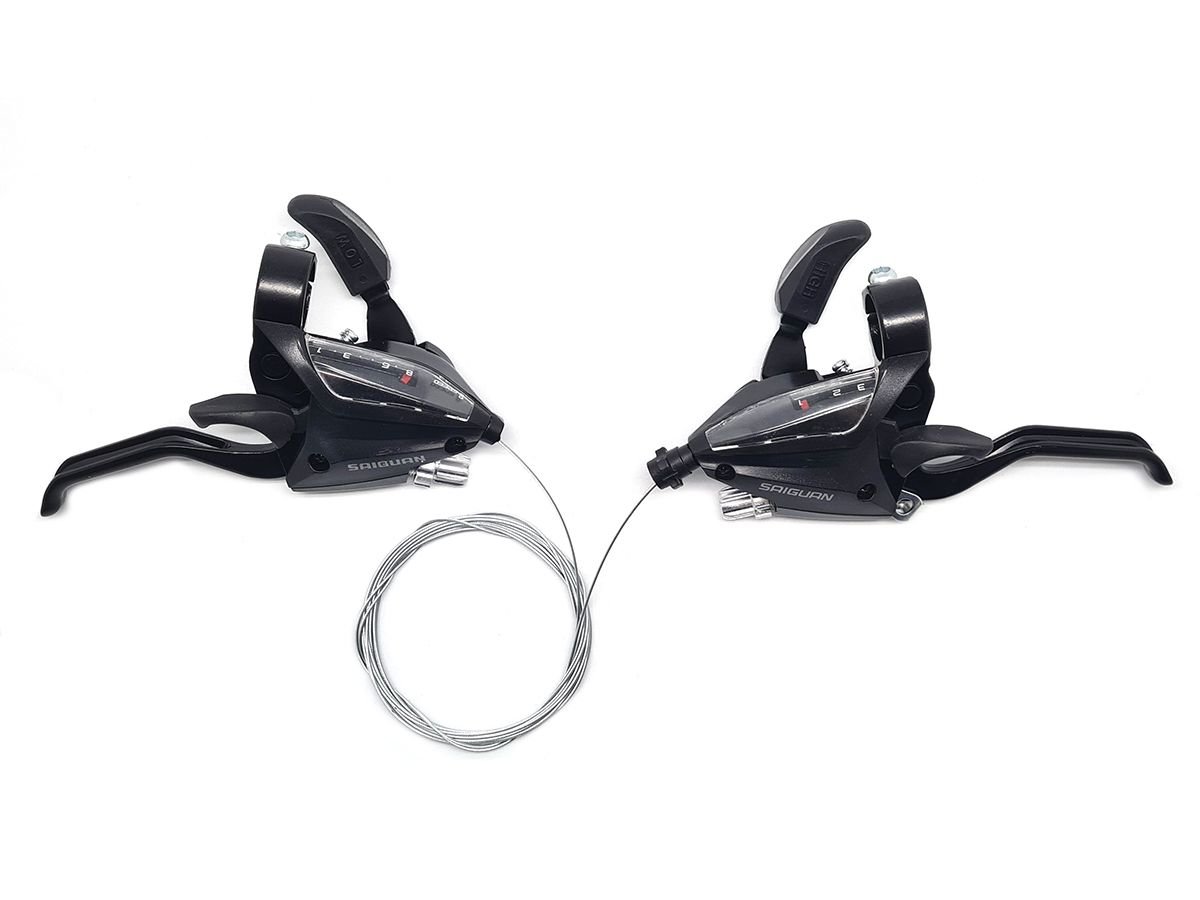 

Шифтеры TBS KD-500 3+8 скоростей с торм. ручками, KD-500 3x8s