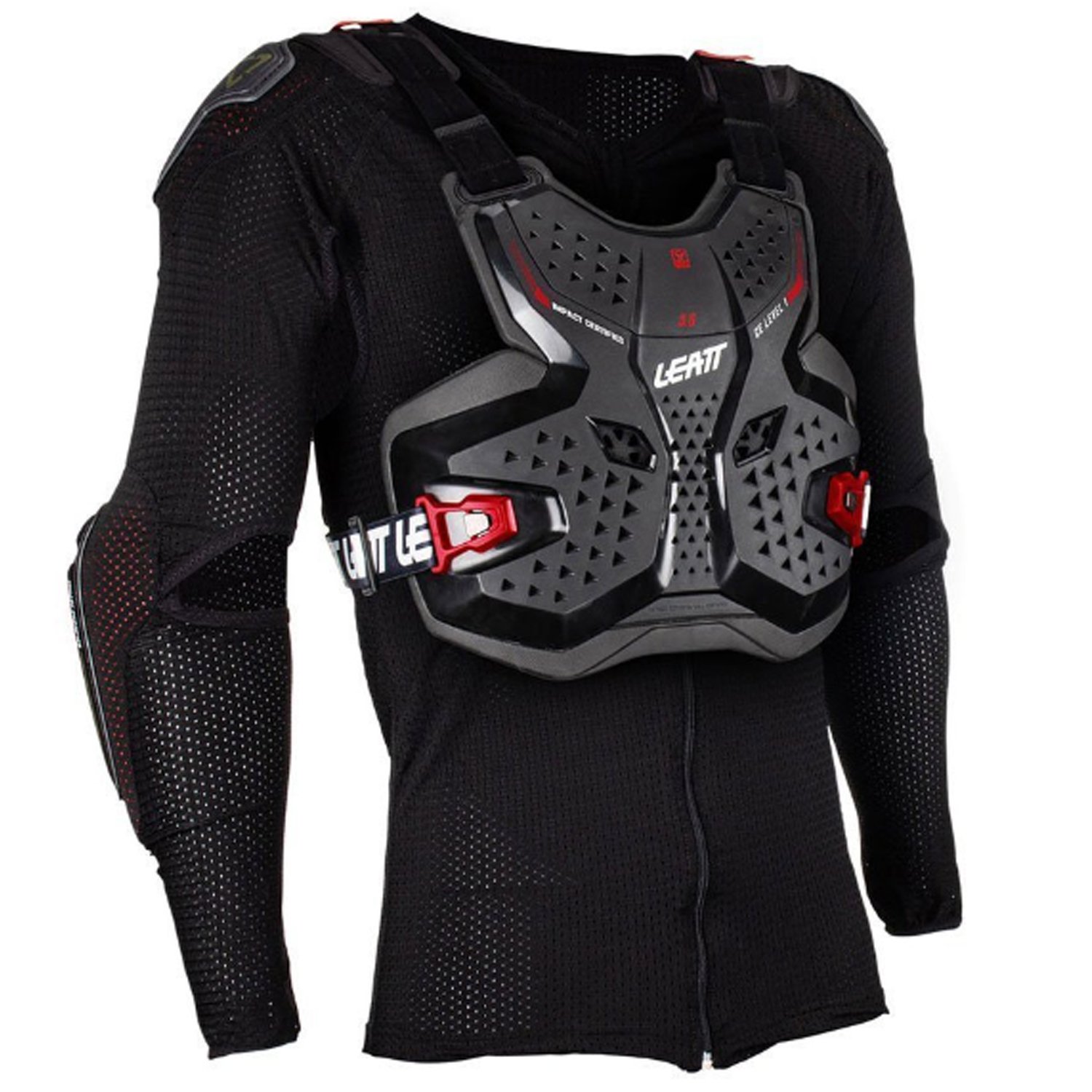 

Защита панцирь подростковый Leatt Body Protector 3.5 Junior, Black/Red, 2024, 5023050951