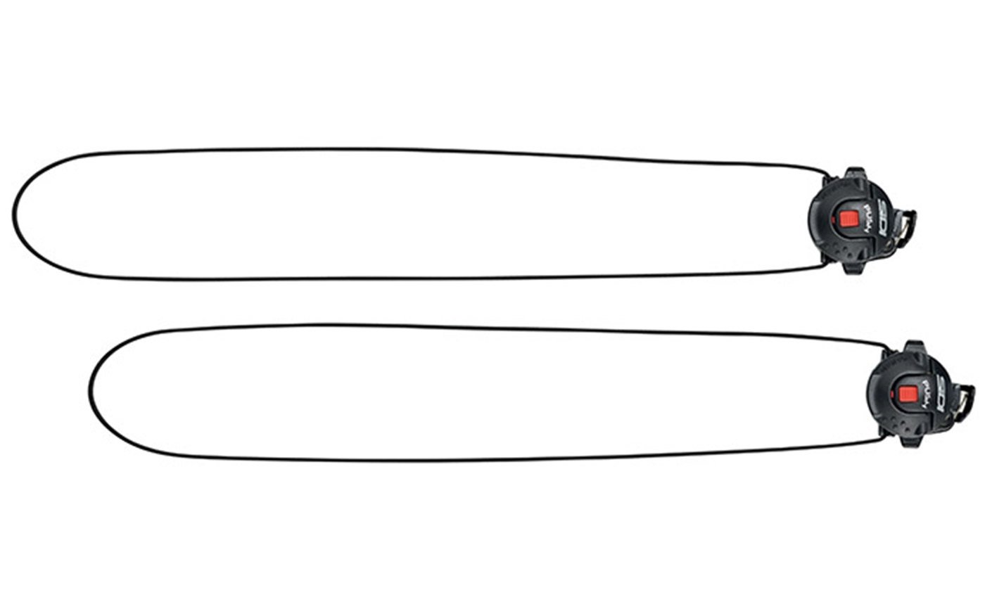 

Замок SIDI TECNO TECNO 4 IRON 230mm, черный/красный, RLETE4ACC230
