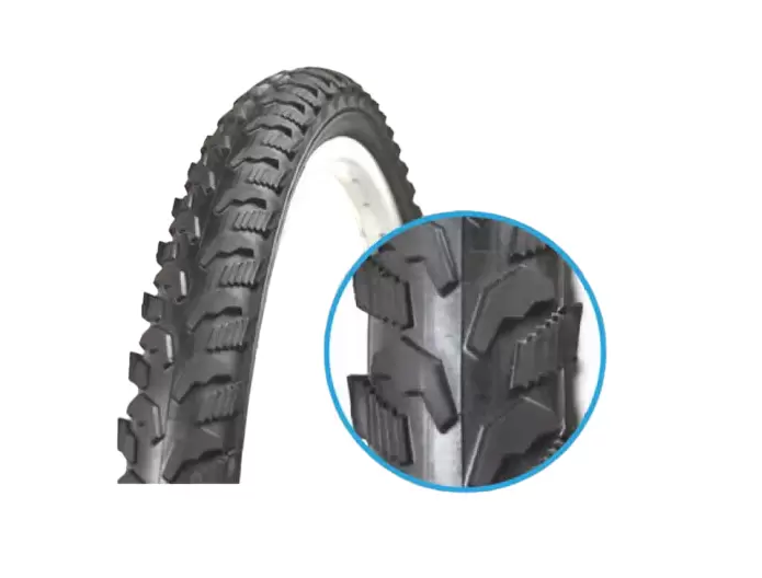 

Покрышка TRIX 24"х 2.10 (54-507) TXBM-022, горная высокая, черная, BM-022 BLACK, Черный