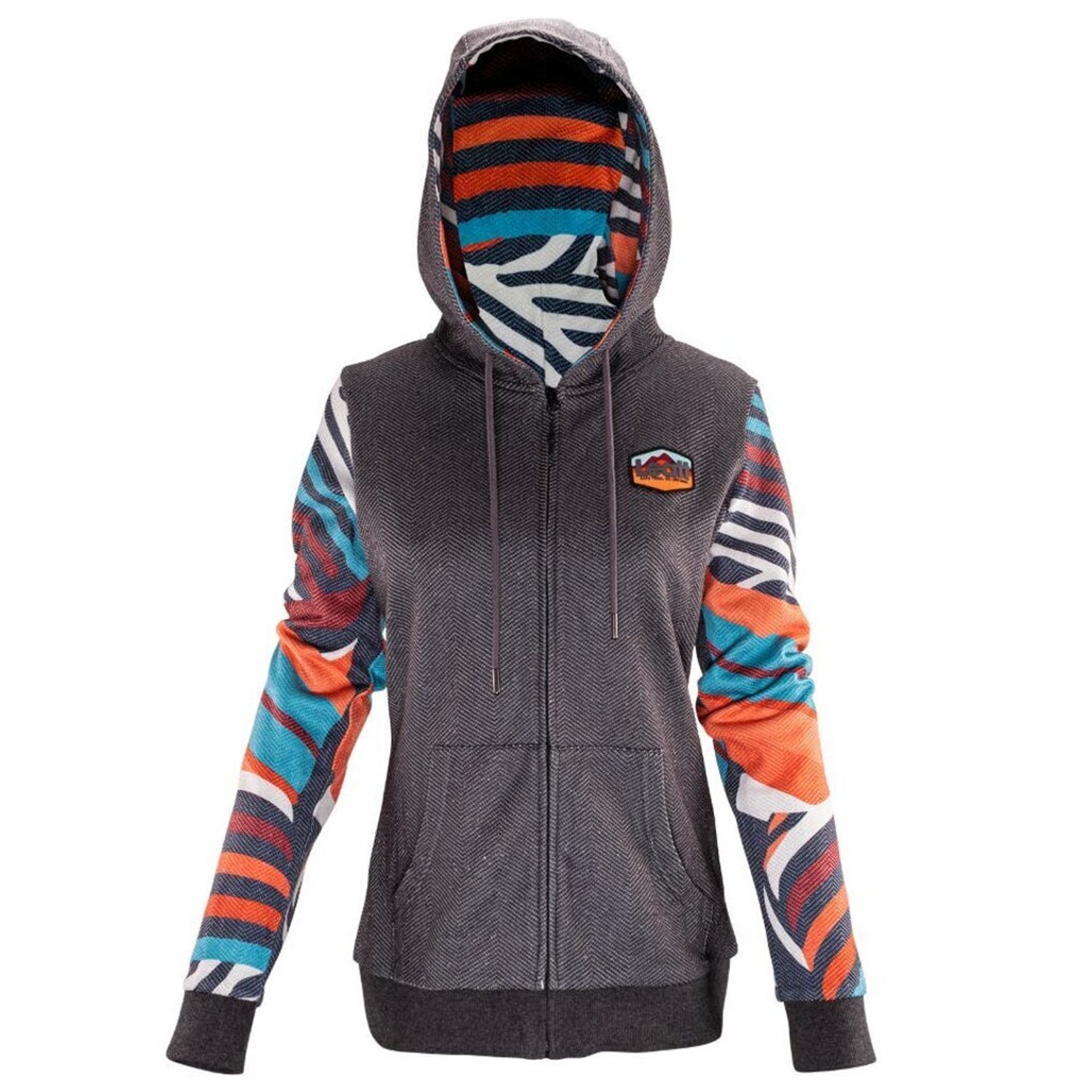 

Толстовка женская Leatt Premium Zip Hoodie Women, Stripes, 2024, 5024400501 (Размер: S, Цвет: Stripes)
