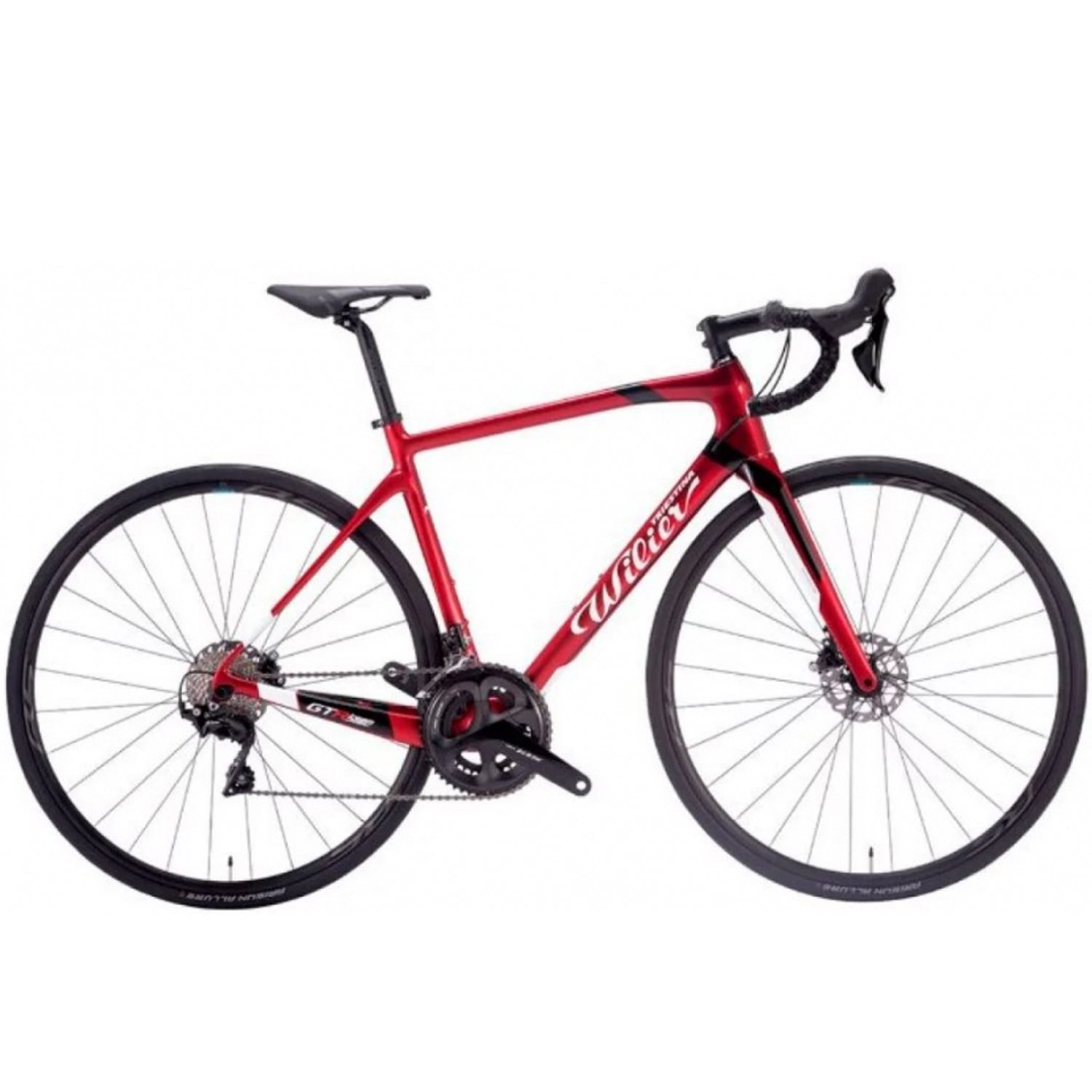 Велосипед шоссейный Wilier GTR Team Disc FORCE AXS Ksyrium Disc 28 2023 GTRDISCFORCRED Размер XS Рост 130-145 см Цвет Красный