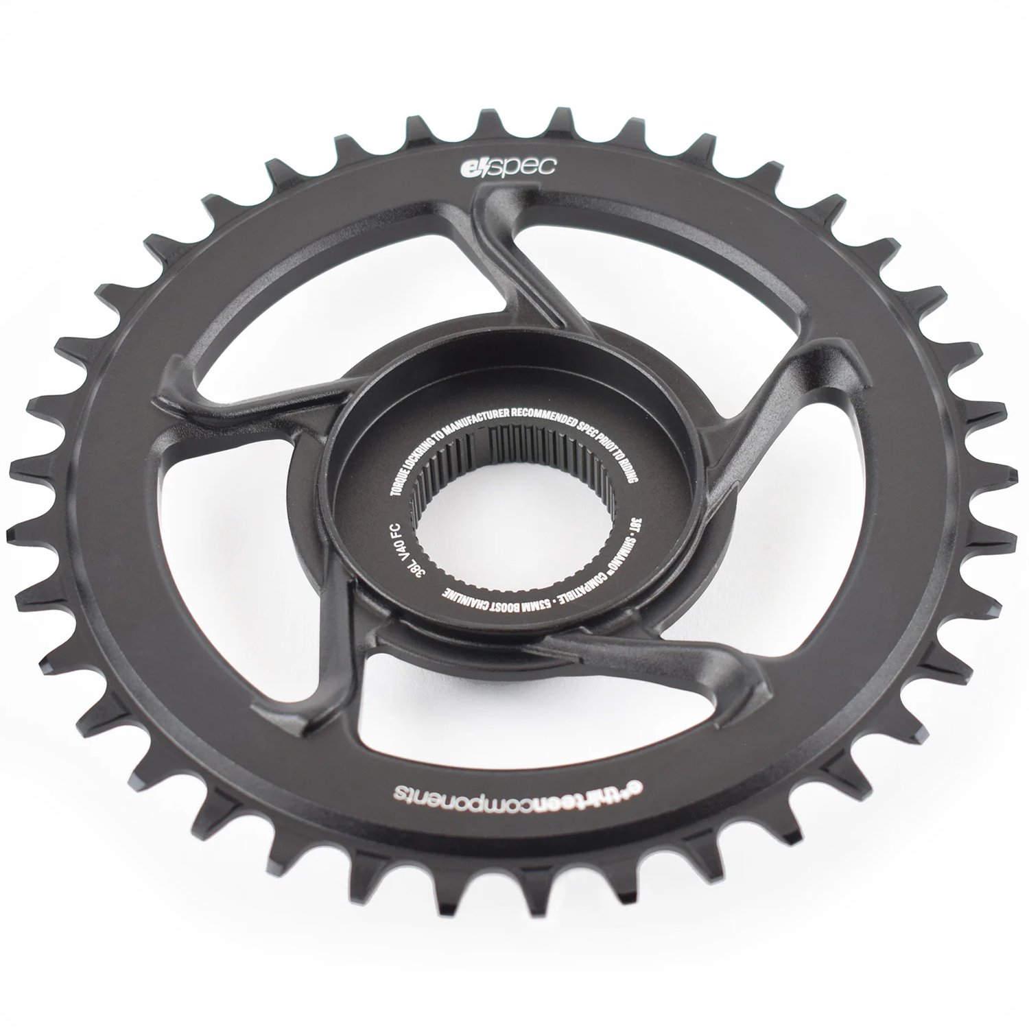 

Звезда велосипедная E*Thirteen E-Spec Direct Mount Shimano, 38T, Boost, CR4UPA-107, Черный