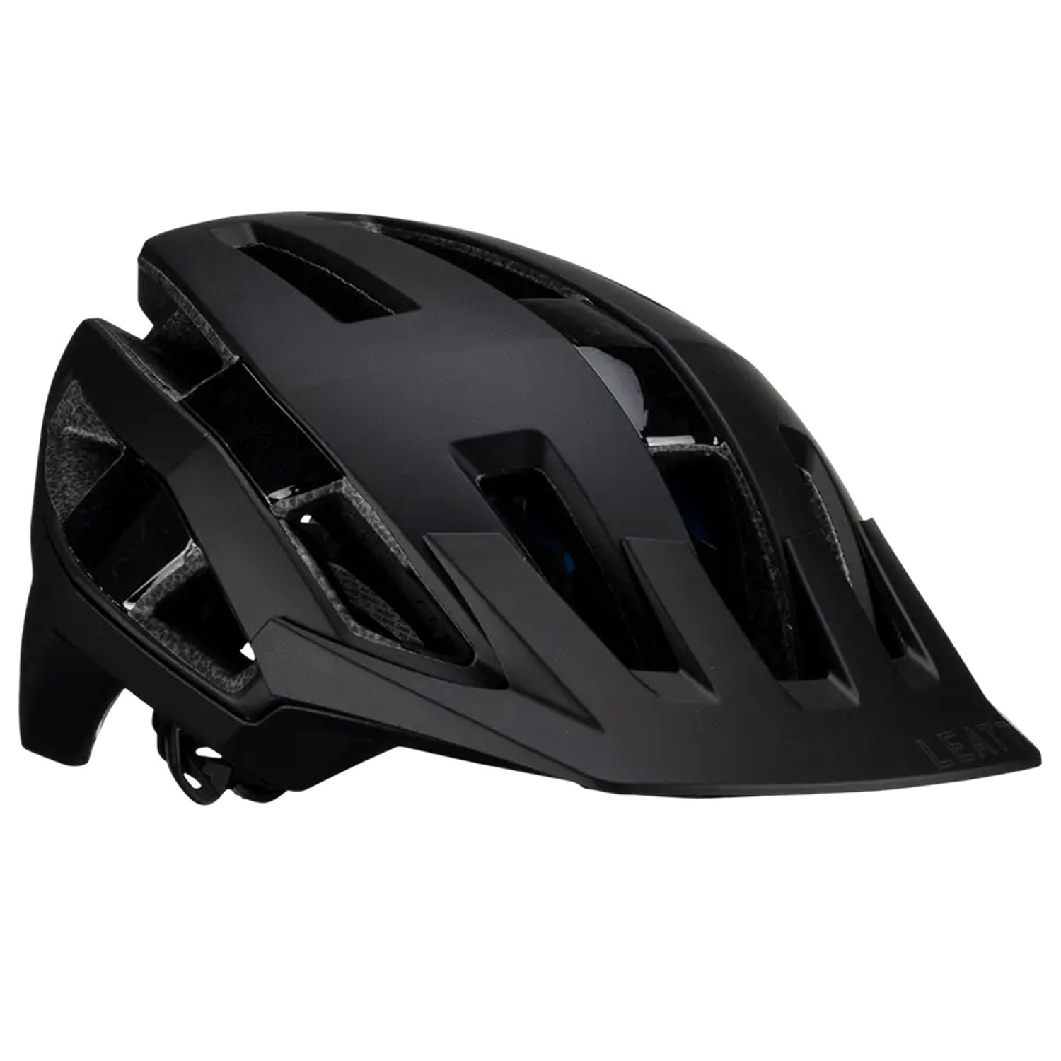 фото Велошлем leatt mtb trail 3.0 helmet, stealth, 2025, 1023016302 (размер: m, цвет: stealth)