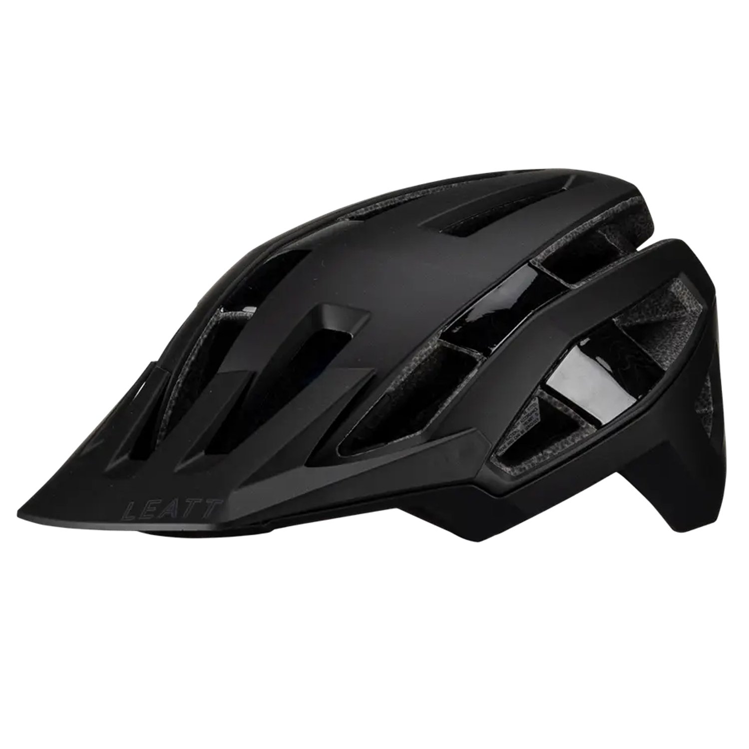 фото Велошлем leatt mtb trail 3.0 helmet, stealth, 2025, 1023016302 (размер: m, цвет: stealth)