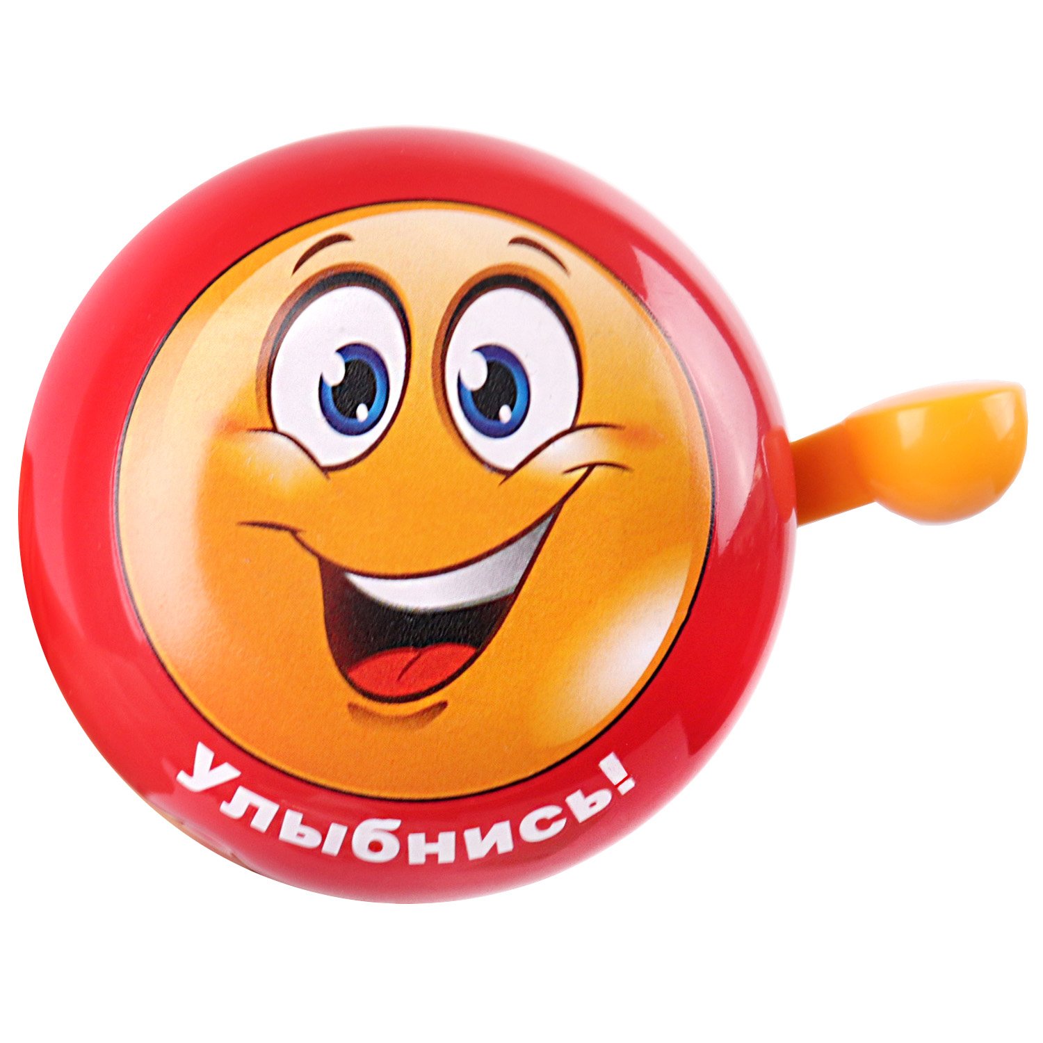 

Звонок велосипедный Vinca Sport "улыбнись!", 50 мм, YL 43 smile