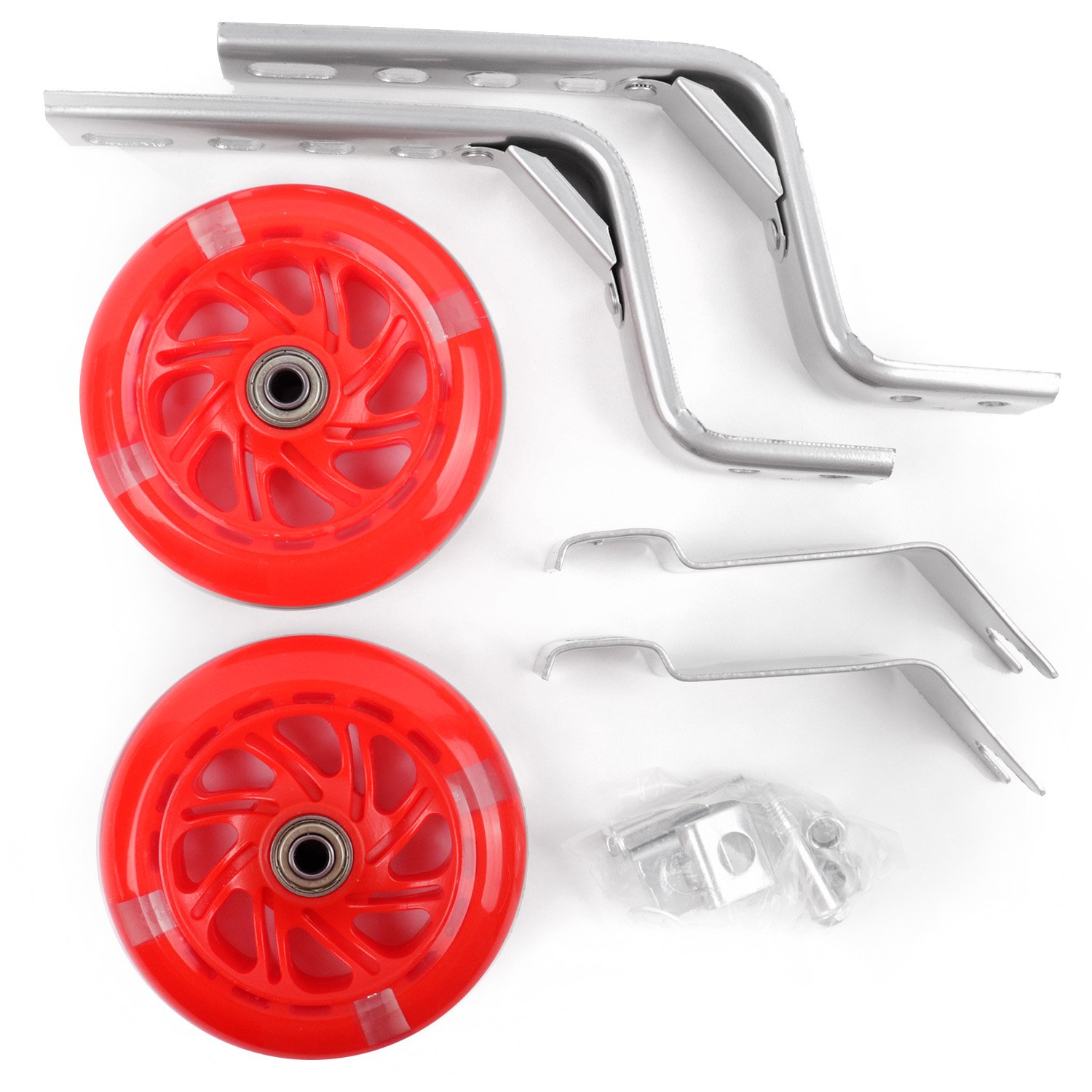 

Приставные колеса Vinca Sport, 12"-20", ABEC7, сталь/PU, с подсветкой, красный, HRS 04 red