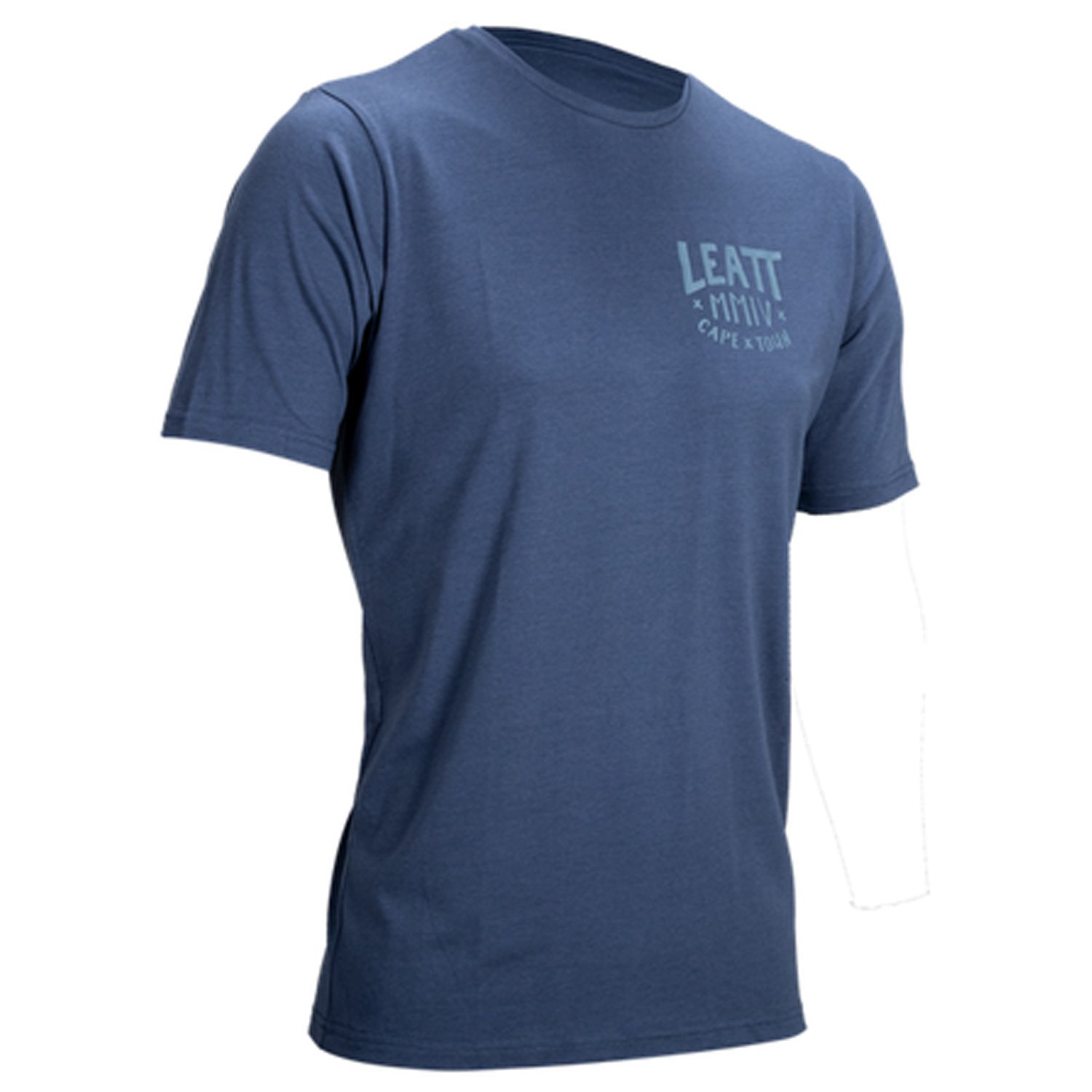  ВашВелосипед Футболка Leatt Core T-Shirt, Navy, 2025, 5025700122 (Размер: M, Цвет: Navy)