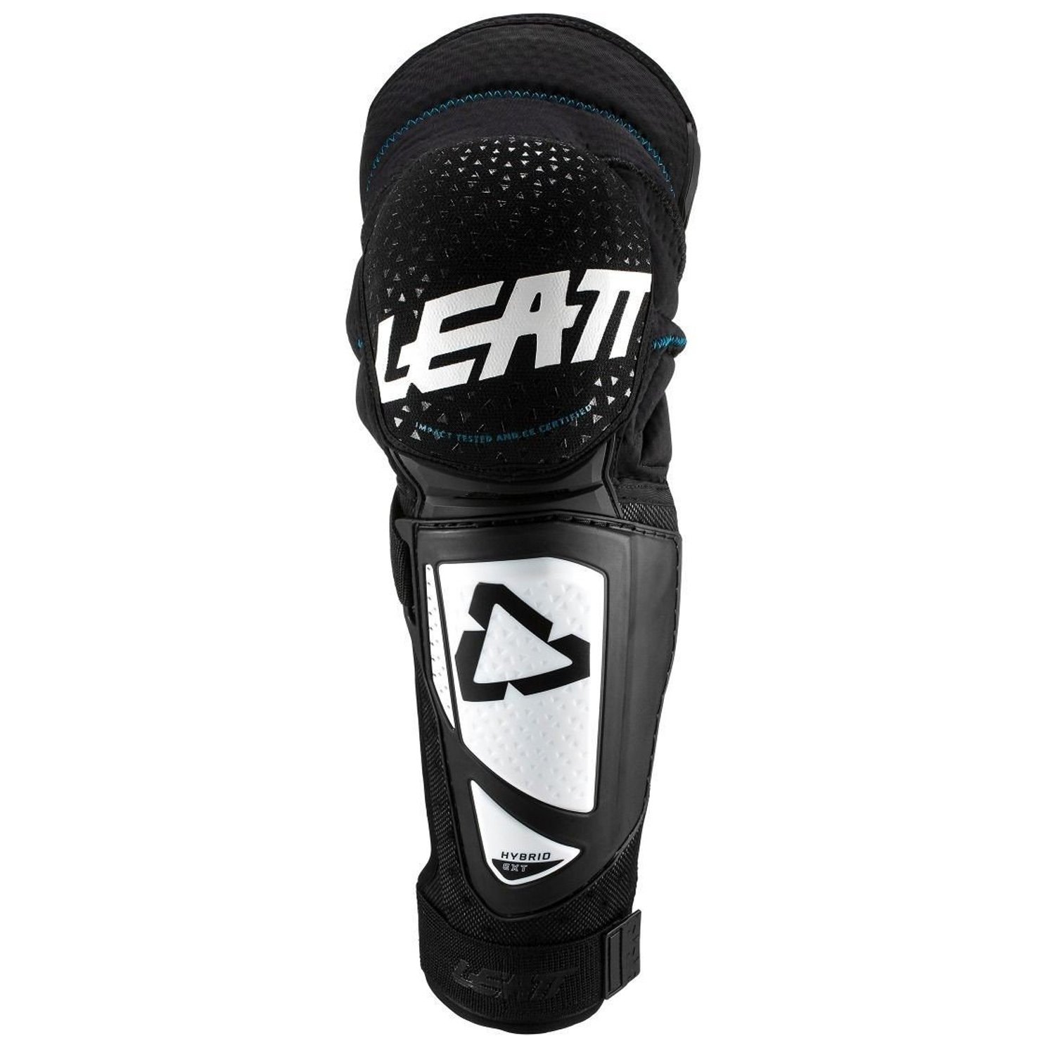 фото Наколенники leatt 3df hybrid ext knee & shin guard, white/black, 2025, 5019400741 (размер: s/m, цвет: white/black)