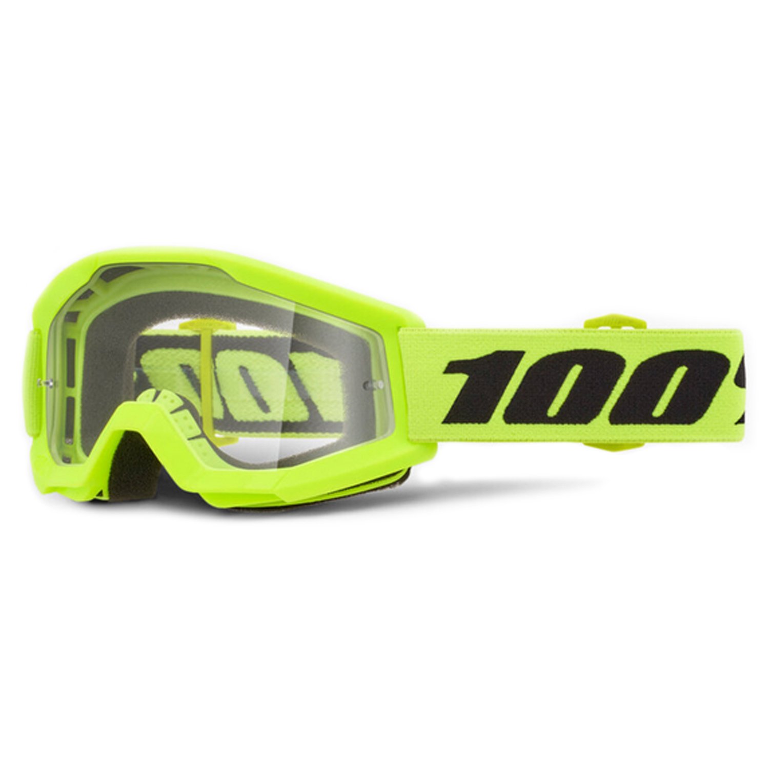 

Веломаска детская 100% Strata Mini Yellow / Clear, 50033-00006