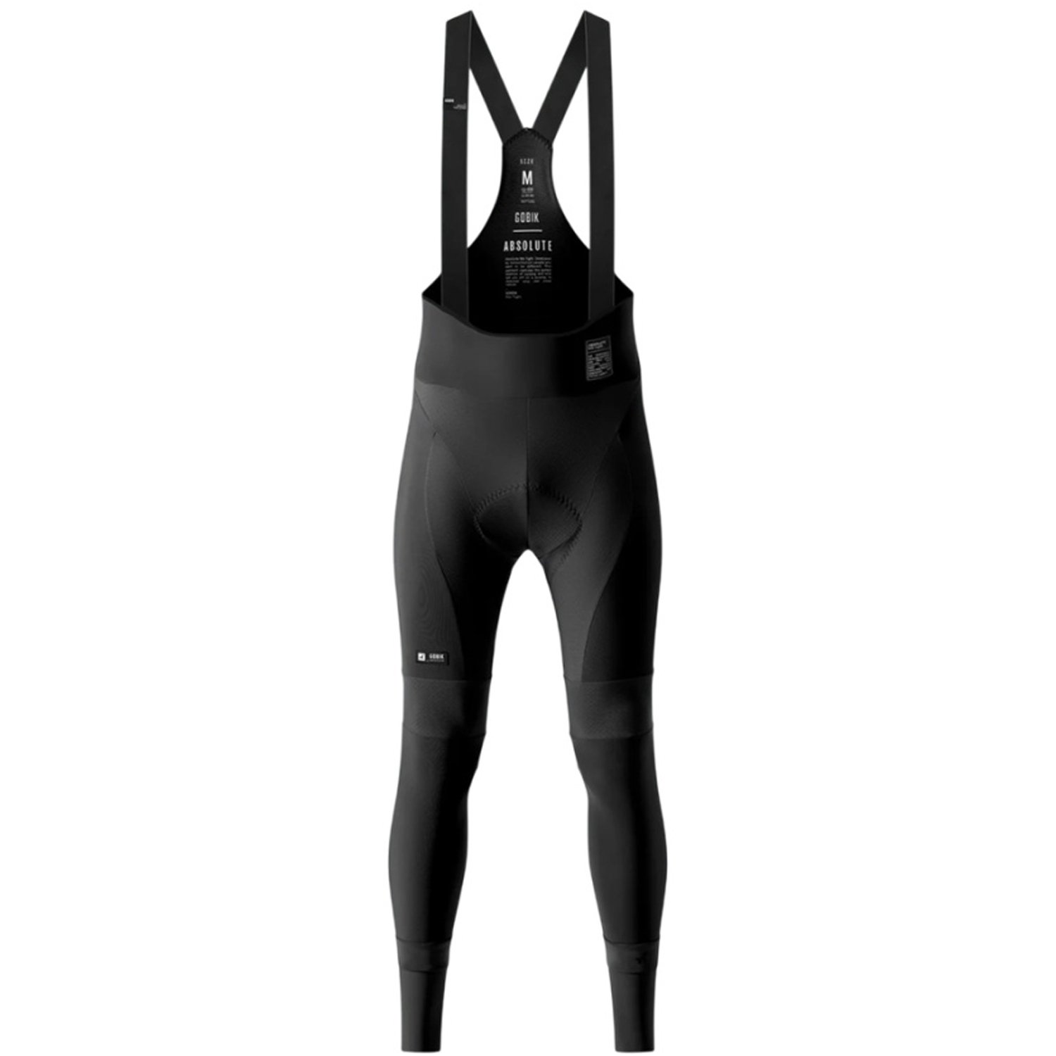 Велорейтузы  ВашВелосипед Рейтузы с лямками GOBIK ABSOLUTE 7.0 MEN BLACK - K10, черный, 10-02-106-002 (Размер: L, Цвет: Черный)