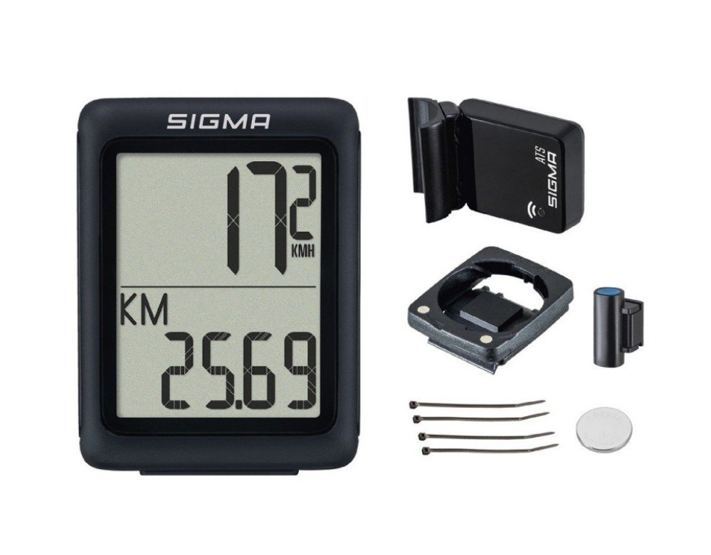 

Велокомпьютер SIGMA BC 5.0 WL ATS 5 функций, БЕСПРОВОДНОЙ, черный, 4-005211