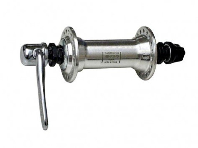 

Втулка SHIMANO AHBRM40A33 перед. ALTUS алюм. 36отв. с эксц. серебр., 5-5821316