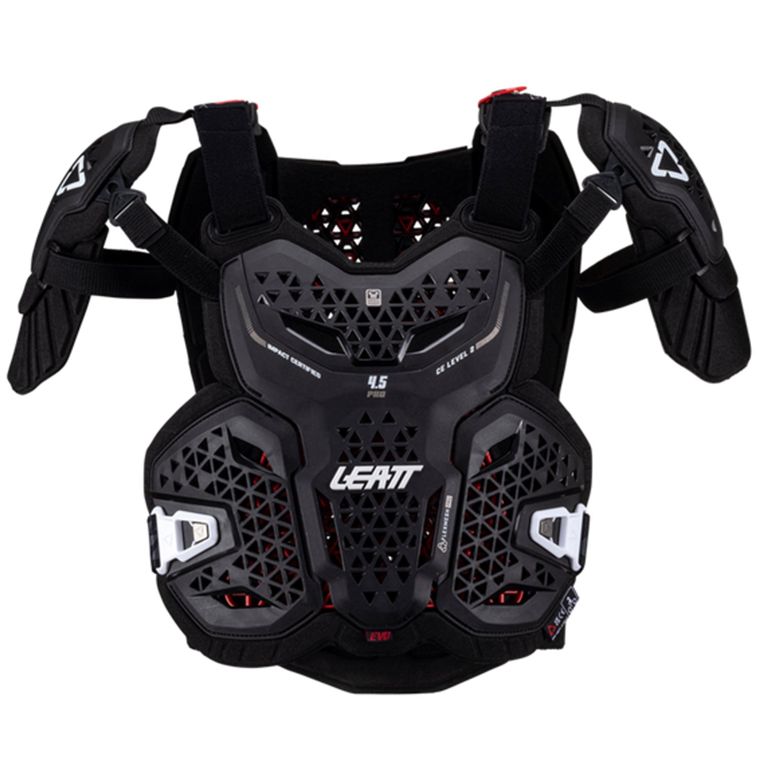 Защита торса  ВашВелосипед Защита панцирь Leatt Chest Protector 4.5 Pro Evo, черный, 2025, 5025202361 (Размер: XXL, Цвет: Черный)