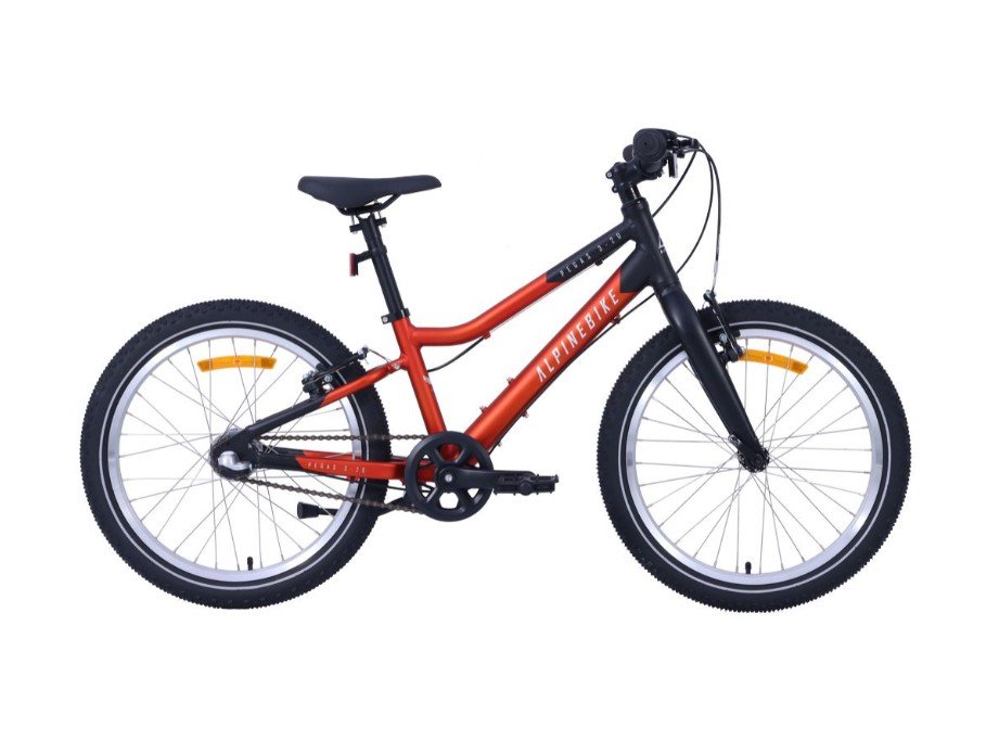   ВашВелосипед Велосипед детский Alpinebike Pegas 3-20, 2025, ALPN_G2_PEGAS (Размер: S (100-130), Цвет: Фиолетовый космос)
