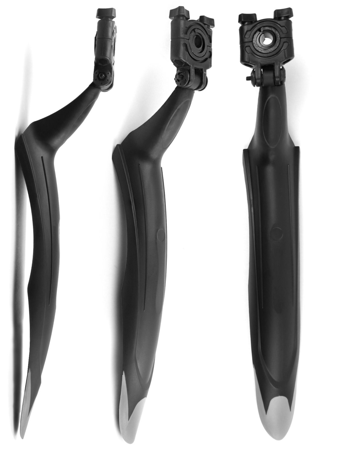 фото Крылья велосипедные vinca sport, комплект, 24"-26", пластик, черный, hn 39a oem