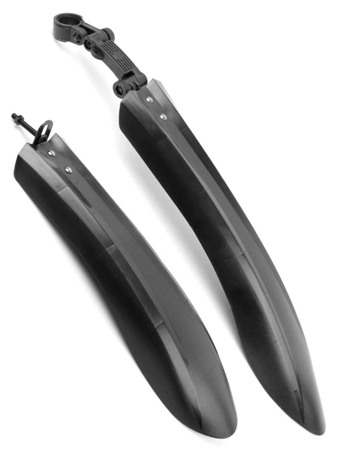 фото Крылья велосипедные vinca sport, комплект, 24"-26", черные, hn 55-1 oem
