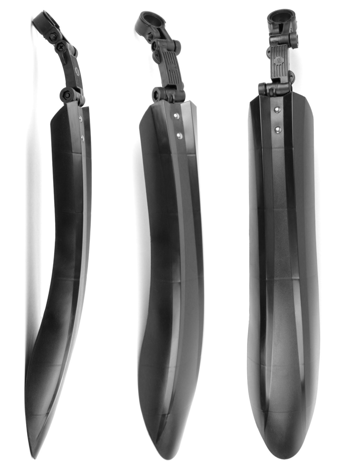 фото Крылья велосипедные vinca sport, комплект, 24"-26", черные, hn 55-1 oem