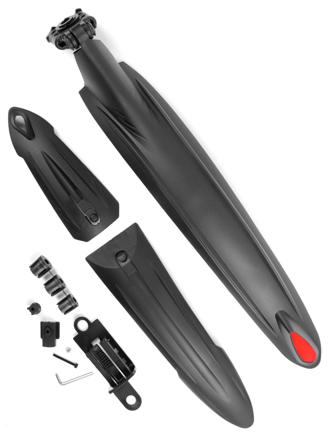 

Крылья велосипедные комплект, Vinca Sport, 26х27,, цвет черный, HN 67, Черные