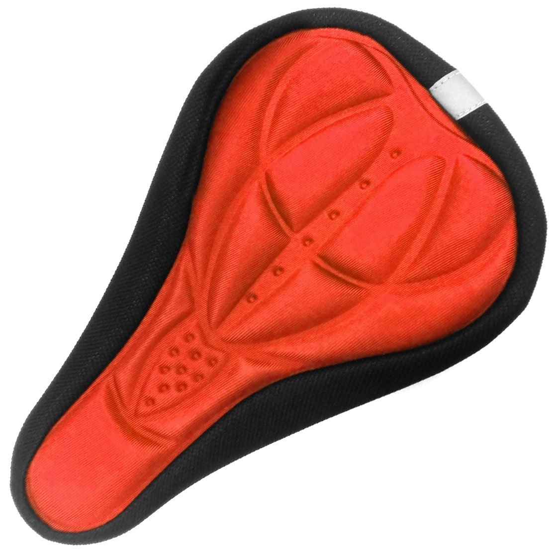   ВашВелосипед Накладка на седло Vinca Sport XD 10, гелевая, красный, размер 285х175мм, XD 10 Red