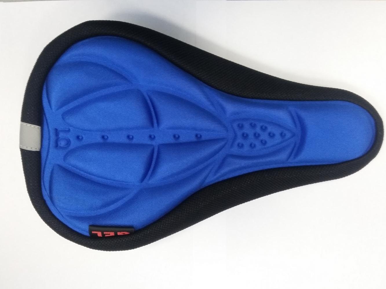   ВашВелосипед Накладка на седло Vinca Sport XD 10, гелевая, синий, размер 285х175мм, XD 10 Blue