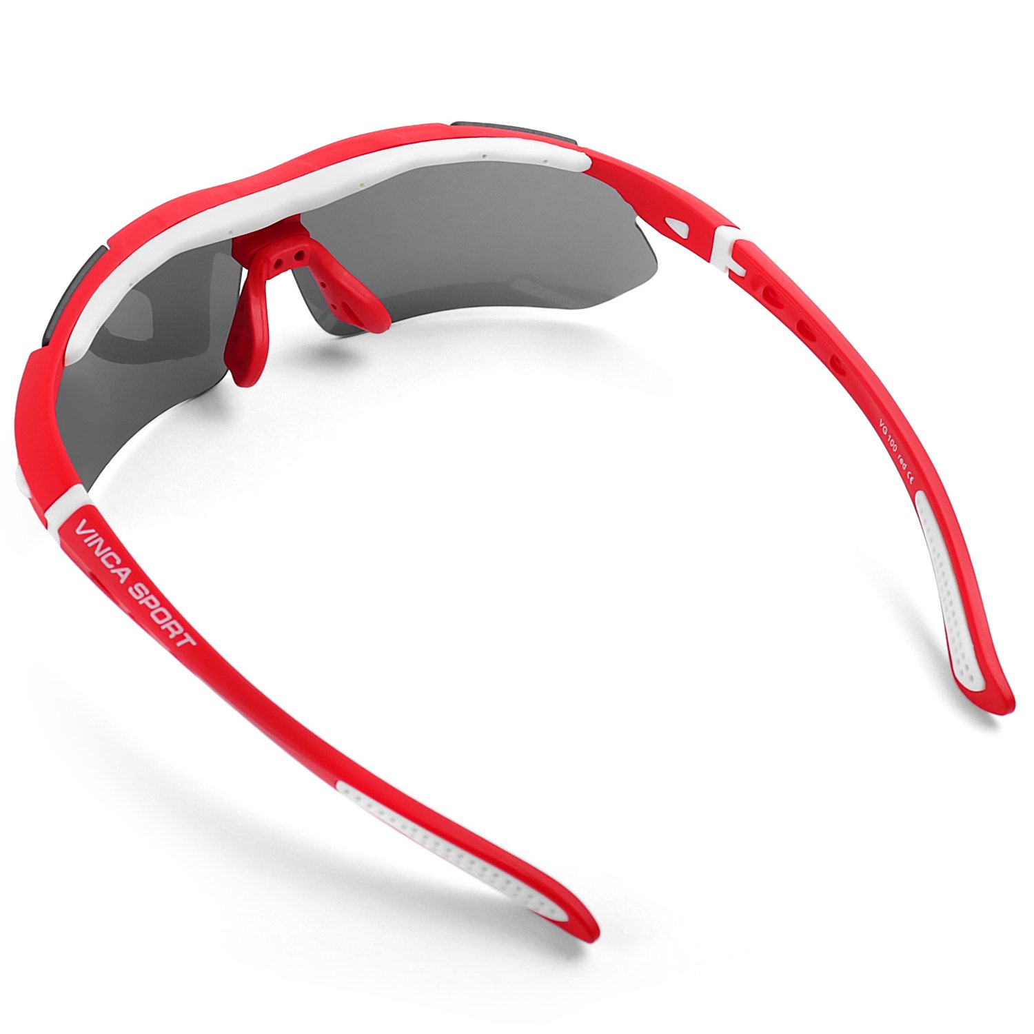 фото Очки велосипедные vinca sport, красная оправа, серые линзы, vg 100 red