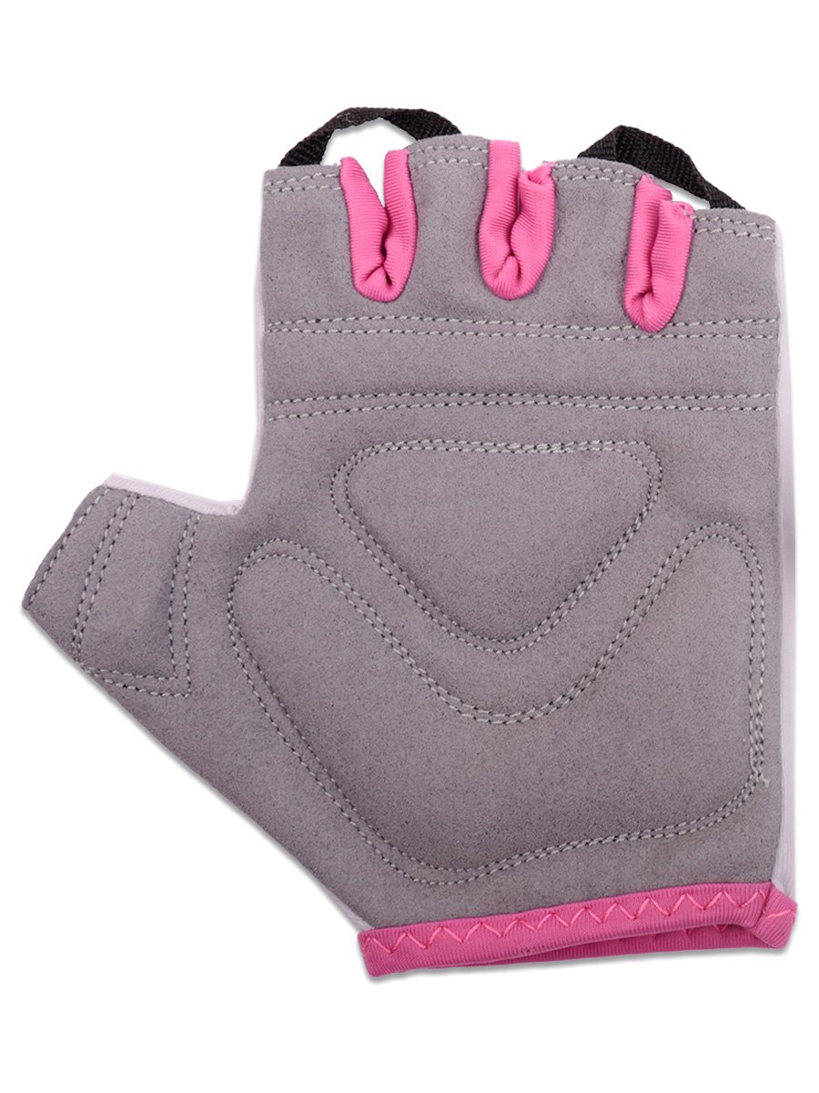 фото Велоперчатки детские vinca sport, белые, vg 968 rose (размер: 3xs)