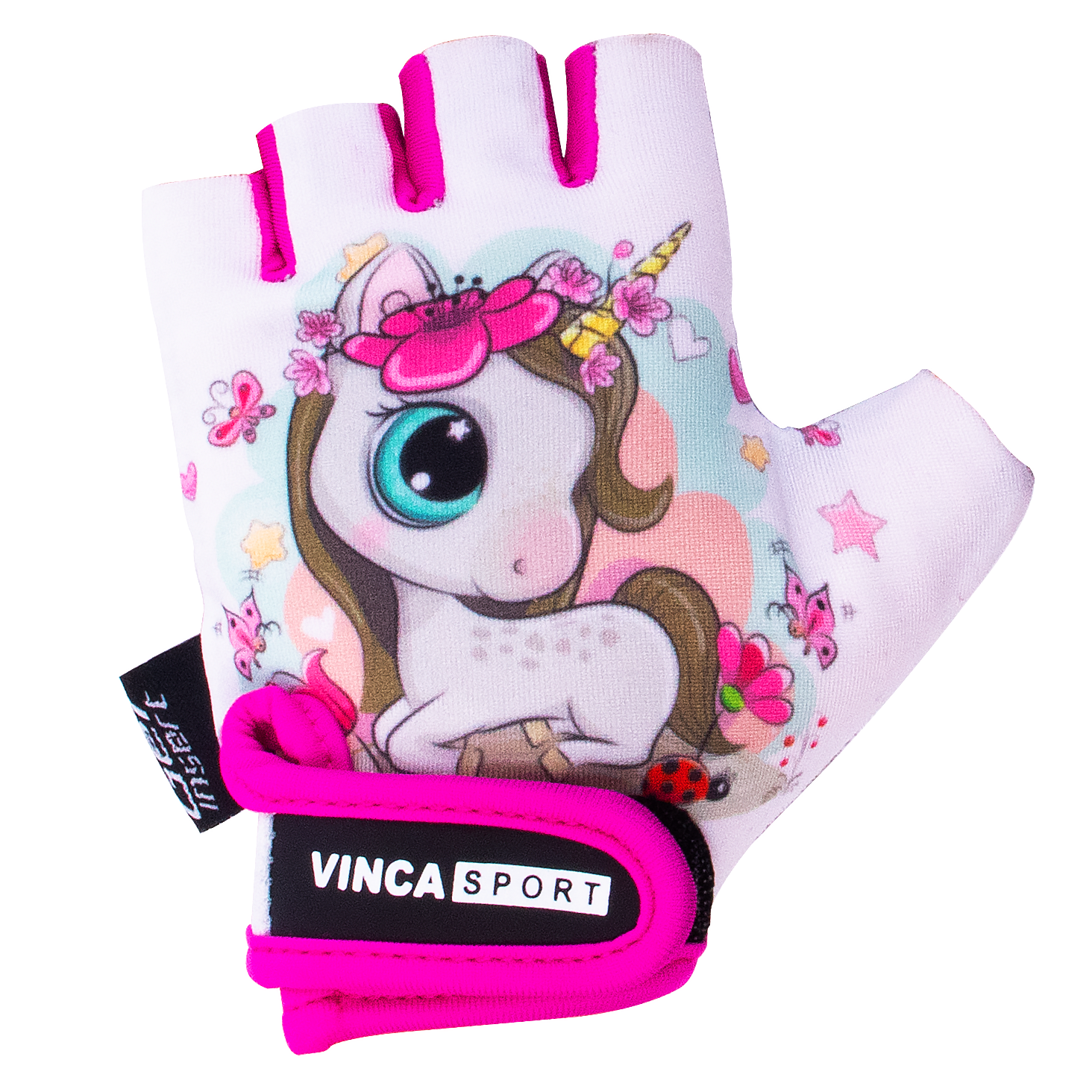 

Велоперчатки Vinca Sport LILI, детские, белые, VG 976 lili (Размер: 4XS)