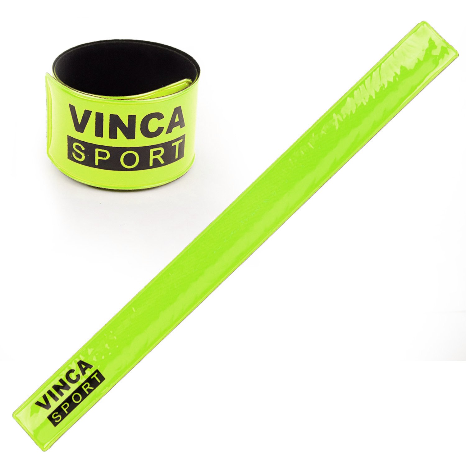 фото Светоотражающий браслет vinca sport 30*330мм желтый, ra 101-1