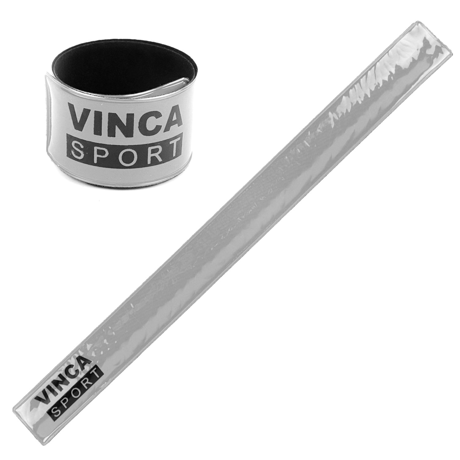 

Светоотражающий браслет Vinca Sport 30*330мм серебристый RA 101-5