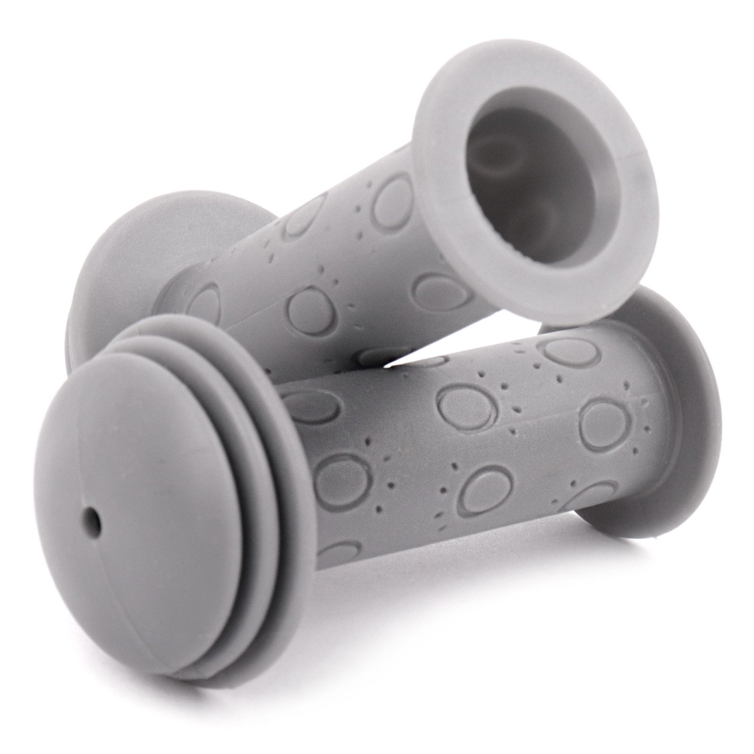 фото Грипсы велосипедные vinca sport, детские, резиновые, 102 мм, серые, h-g 96 vasilio