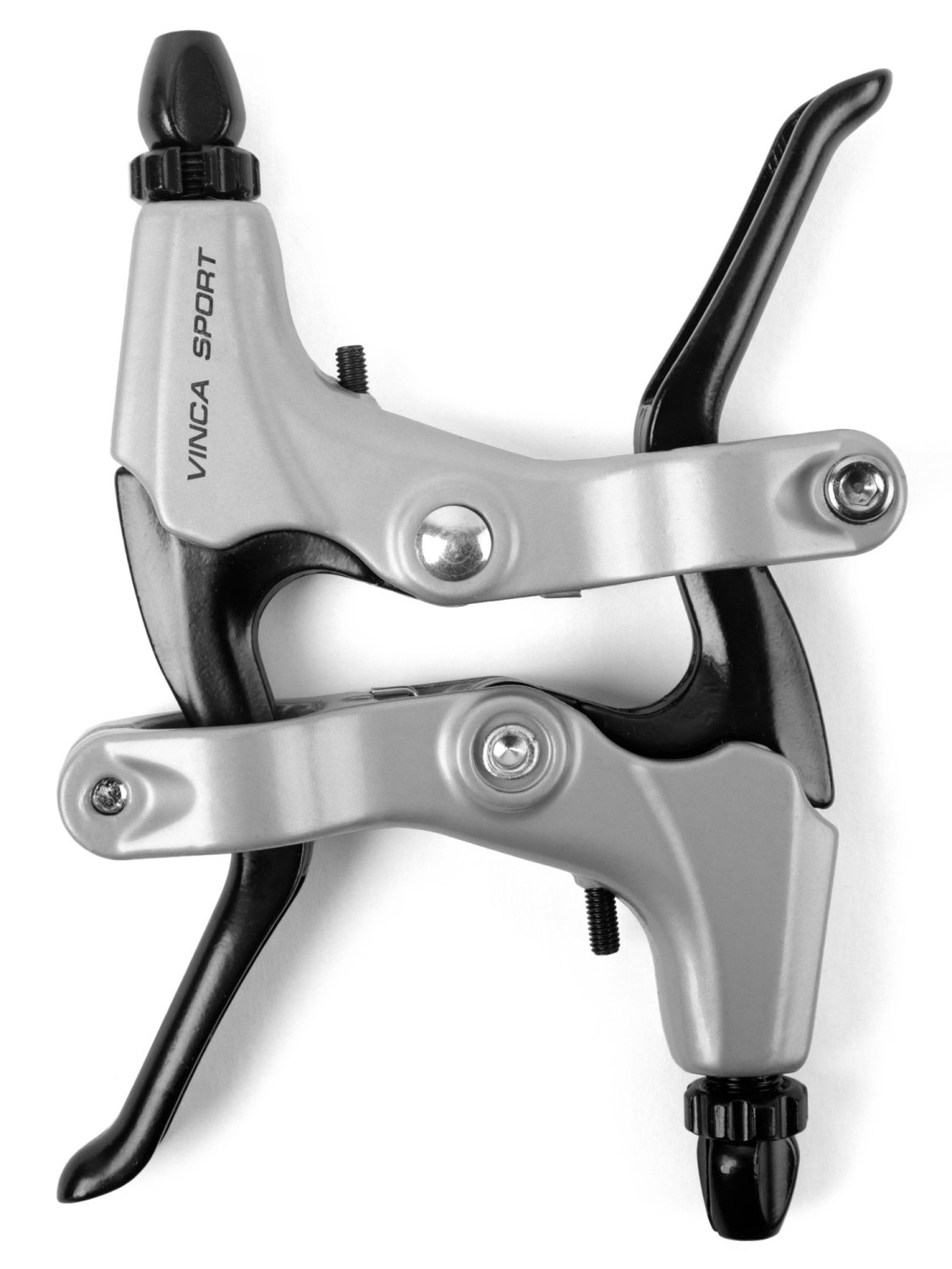 

Тормозные ручки Vinca Sport, алюминий, серые, черные рычаги, VB 51 grey