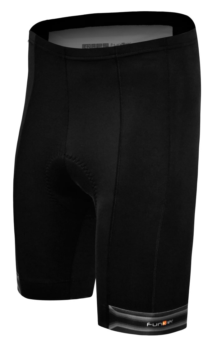 

Велошорты детские Funkier Venezia kids -203K-B3 с памперсом, черные, 12-490