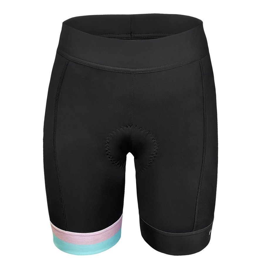 

Велошорты FUNKIER Bondeno -1251-B13 Pink & Mint Women Active 8 panel Shorts, с памперсом B13, черные, женские, 12-888 (Размер: L, Цвет: черный