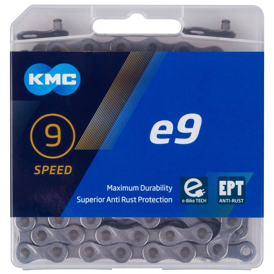 

Цепь велосипедная KMC 11/128" 9ск. 136 звеньев, 6,6мм, с замком, 5-306118