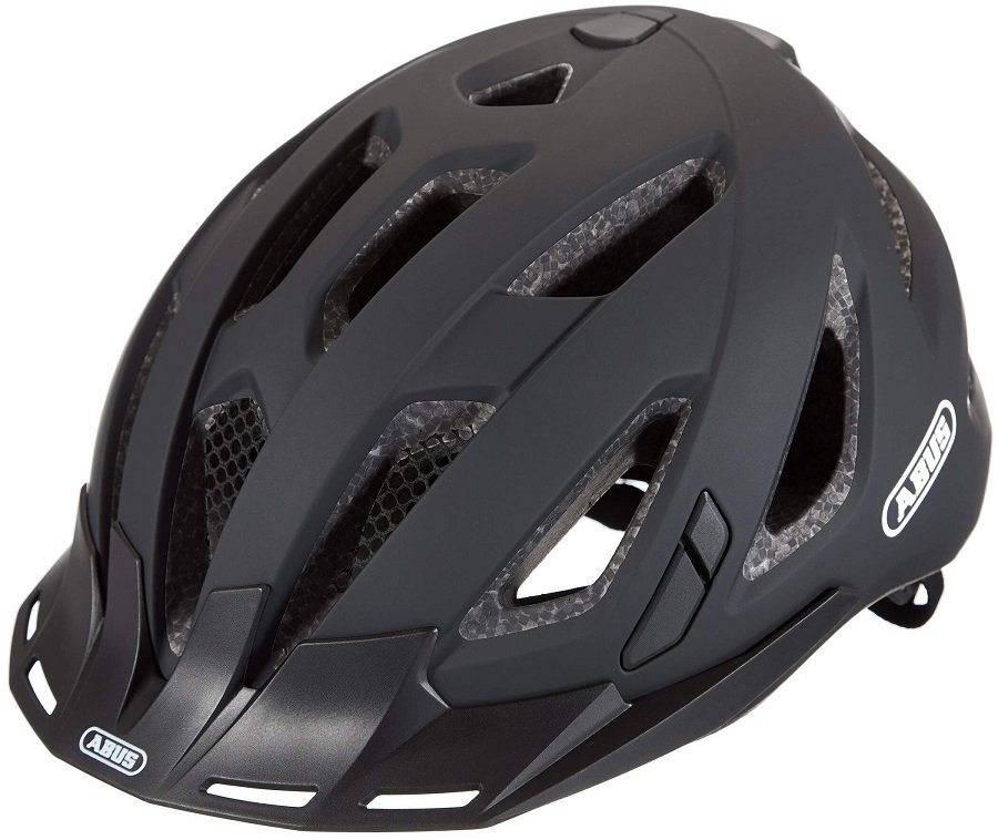 

Велошлем ABUS URBAN-I 3.0 с LED фонариком,17 отв, 300гр, черный, 05-0086852 (Размер: XL ( см