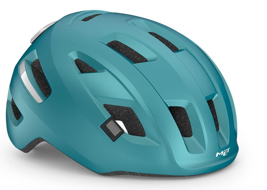 

Велошлем Met E-Mob Teal, 2025, 3HM153CE00LGN1 (M (56-58см)), Бирюзовый