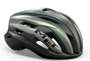 

Велошлем Met Trenta 3k Carbon Motion Blur, 2025 HM146CE00LMB1, Серо-зеленый