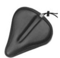   ВашВелосипед Чехол на седло гелевое Vinca Sport,  размер 270*240мм, вес 270гр, черный, XD 43