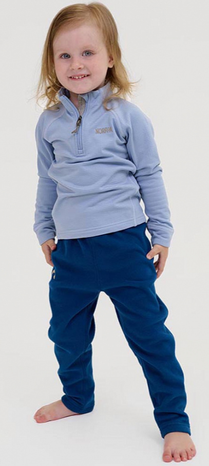Брюки детские NORPPA KIKA VITIM KIDS PANTS 445 голубая бездна 100103 Размер 90 1900₽